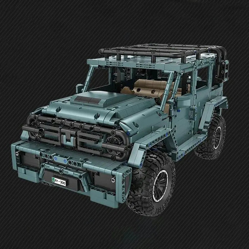 Building Blocks MOC C009 RC Concept RY300 Off Road Vehicle SUV Bricks Toy Construction Set Toys - 8