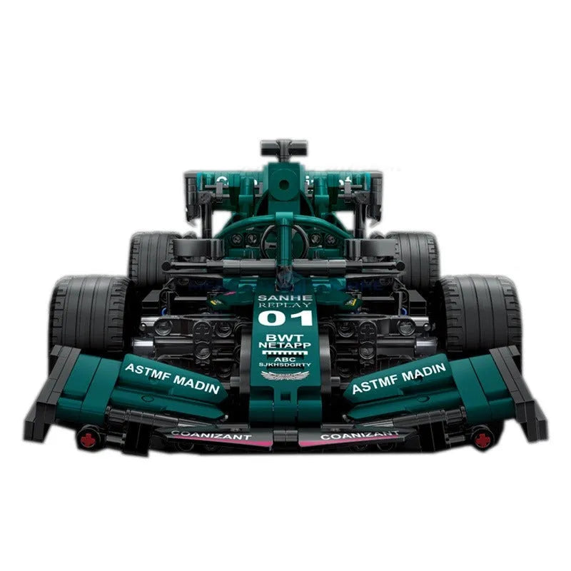 Building Blocks MOC C014 RC Concept F1 Formula One Racing Car Bricks Toy - 2