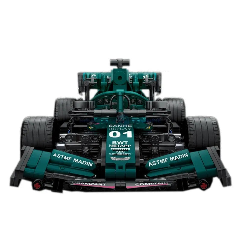 F1 Bricks Rc MOC C014 RC Concept F1 Racing Car Building Blocks