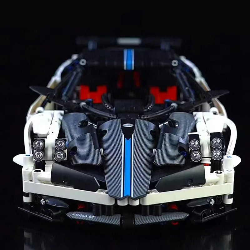 Building Blocks MOC C017 Motorized RC Concept Pagani Roadster Bricks Toys - 10