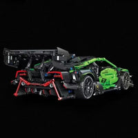 Thumbnail for Building Blocks MOC C019 Lambo Concept Roadster Sports Car Bricks Toy - 3