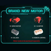 Thumbnail for Building Blocks MOC C021 Tech T2 Low Pitched RC Camper Bus Van Bricks Toys Construction Set Toys - 5