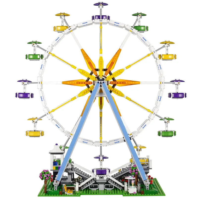Building Blocks City Creator Expert 15012 Motorized Ferris Wheel Bricks Toy - 3