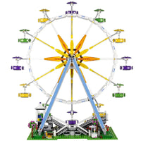 Thumbnail for Building Blocks City Creator Expert 15012 Motorized Ferris Wheel Bricks Toy - 3