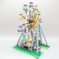 Thumbnail for Building Blocks City Creator Expert 15012 Motorized Ferris Wheel Bricks Toy - 16