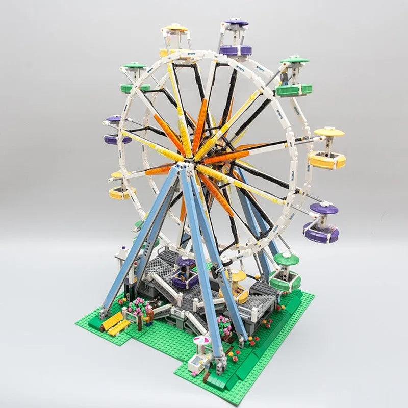 Building Blocks City Creator Expert 15012 Motorized Ferris Wheel Bricks Toy - 15