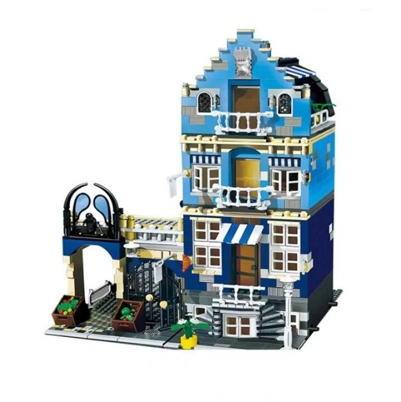 Building Blocks City Creator Experts Factory Market MOC 15007 Bricks Toy - 2