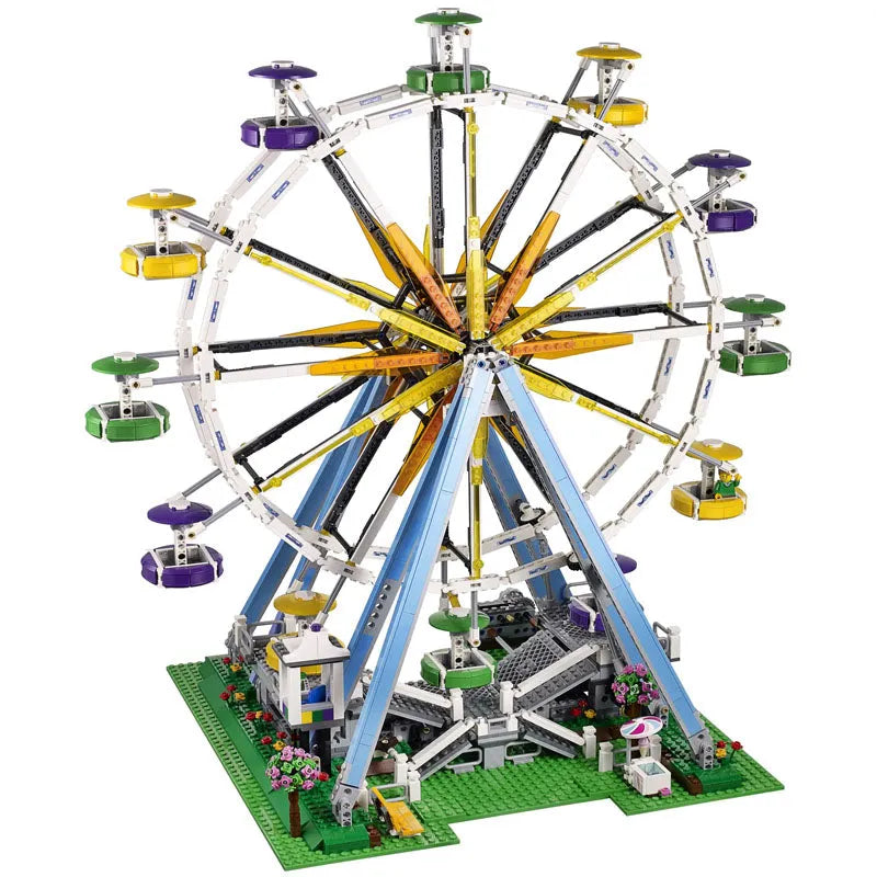 Building Blocks City Creator Experts MOC Ferris Wheel Bricks Toys 15012 - 3