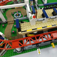 Thumbnail for Building Blocks City Creator Experts MOC Roller Coaster Bricks Toys 15039 - 15