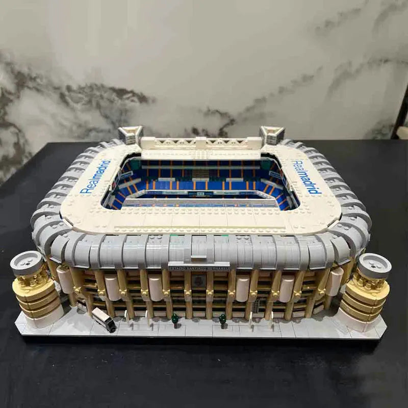 Building Blocks MOC City Expert Real Madrid Football Stadium Bricks Toy - 2