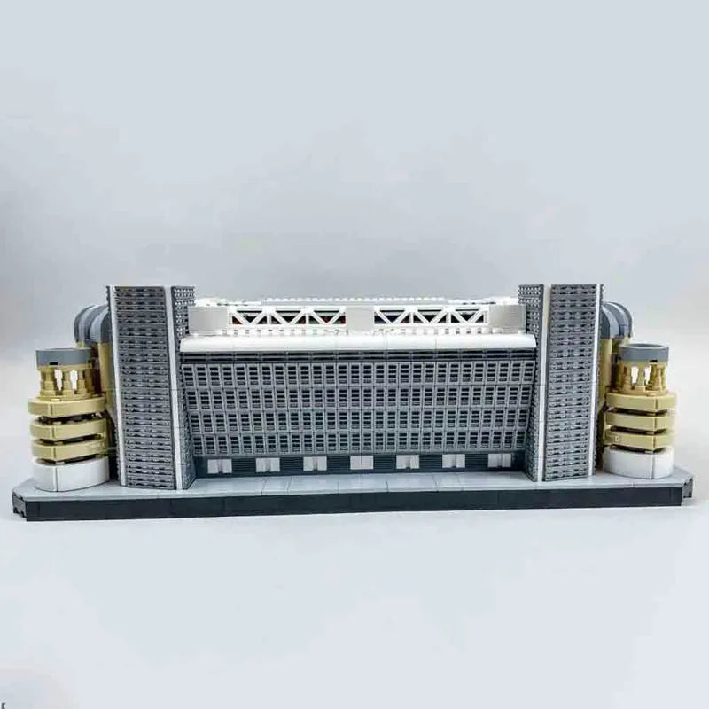 Building Blocks MOC City Expert Real Madrid Football Stadium Bricks Toy - 18