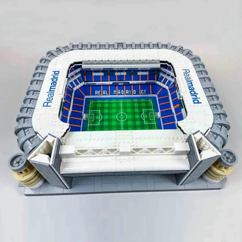 Building Blocks MOC City Expert Real Madrid Football Stadium Bricks Toy - 14