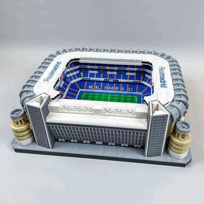 Building Blocks MOC City Expert Real Madrid Football Stadium Bricks Toy - 16