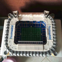 Thumbnail for Building Blocks MOC City Expert Real Madrid Football Stadium Bricks Toy - 5