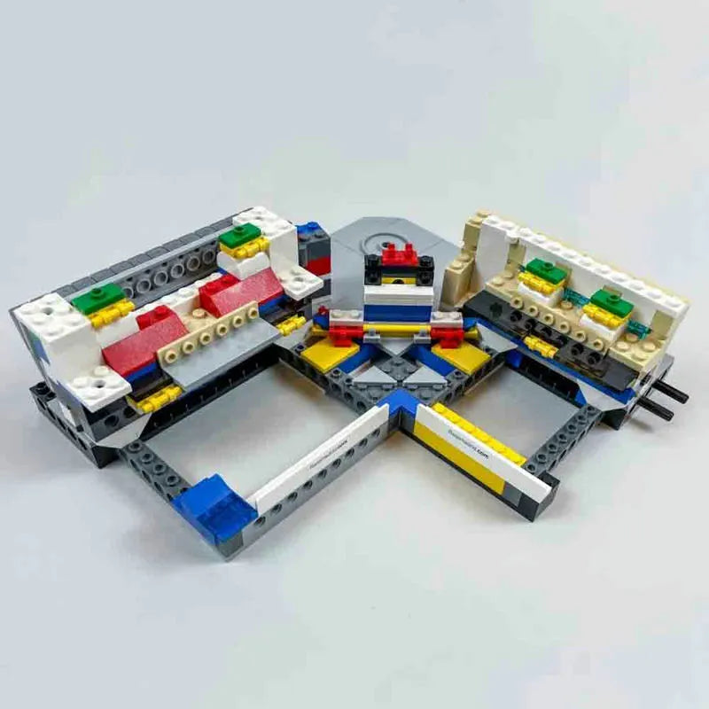 Building Blocks MOC City Expert Real Madrid Football Stadium Bricks Toy - 12