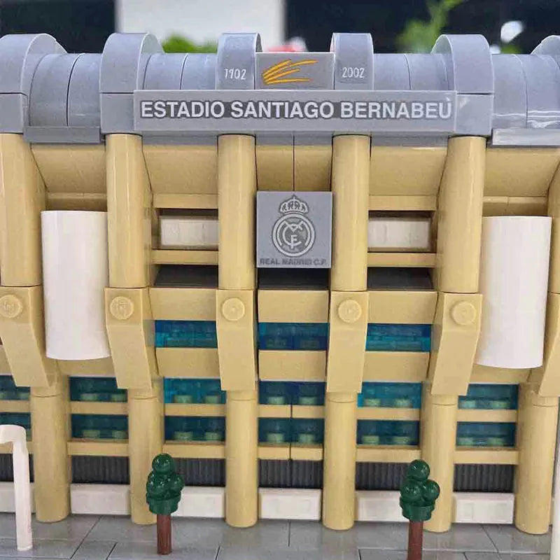 Building Blocks MOC City Expert Real Madrid Football Stadium Bricks Toy - 6