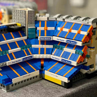 Thumbnail for Building Blocks MOC City Expert Real Madrid Football Stadium Bricks Toy - 7