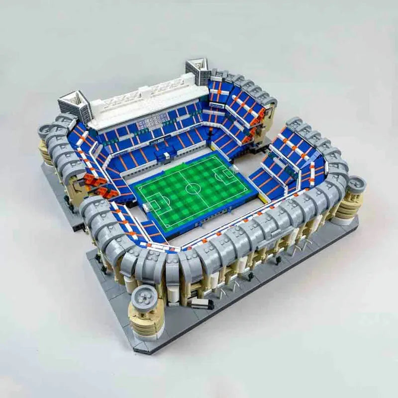 City Expert MOC Real Madrid Football Stadium Bricks Toys