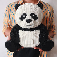 Thumbnail for Building Blocks City Experts MOC Cute Panda MINI Bricks Kids Toys Construction Set Toys - 10