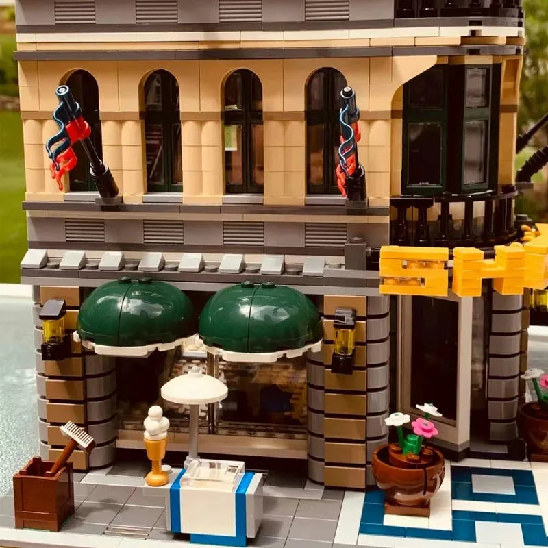 Building Blocks MOC City Street Expert Grand Emporium Bricks Toy 15005 - 9