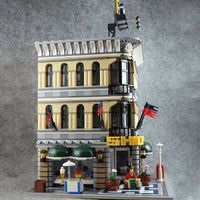 Thumbnail for Building Blocks MOC City Street Expert Grand Emporium Bricks Toy 15005 - 4