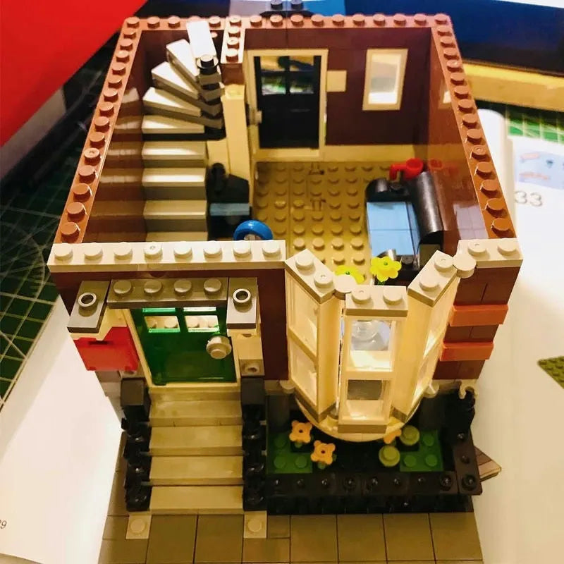 Building Blocks MOC City Street Expert Pet Shop Store Bricks Toy 15009 - 11