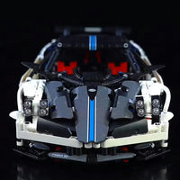 Thumbnail for Building Blocks MOC Concept Pagani Roadster Sports Car Bricks Toys C017 Construction Set Toys - 10