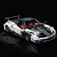 Thumbnail for Building Blocks MOC Concept Pagani Roadster Sports Car Bricks Toys C017 - 8