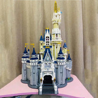 Thumbnail for Building Blocks MOC Creative Expert Girl Princess Fairytale Castle Bricks Toy - 6