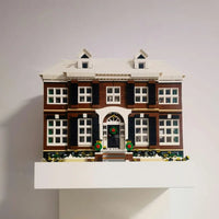 Thumbnail for Building Blocks Creative Ideas MOC Home Alone House Bricks Toys - 5