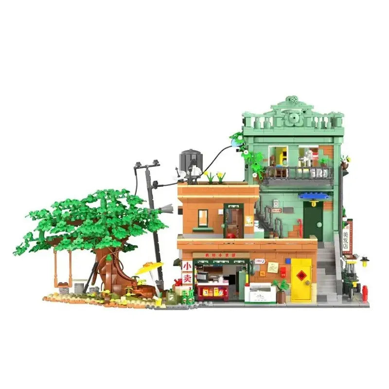 Building Blocks Creator City Expert MOC 8090 Times House Bricks Toy - 1