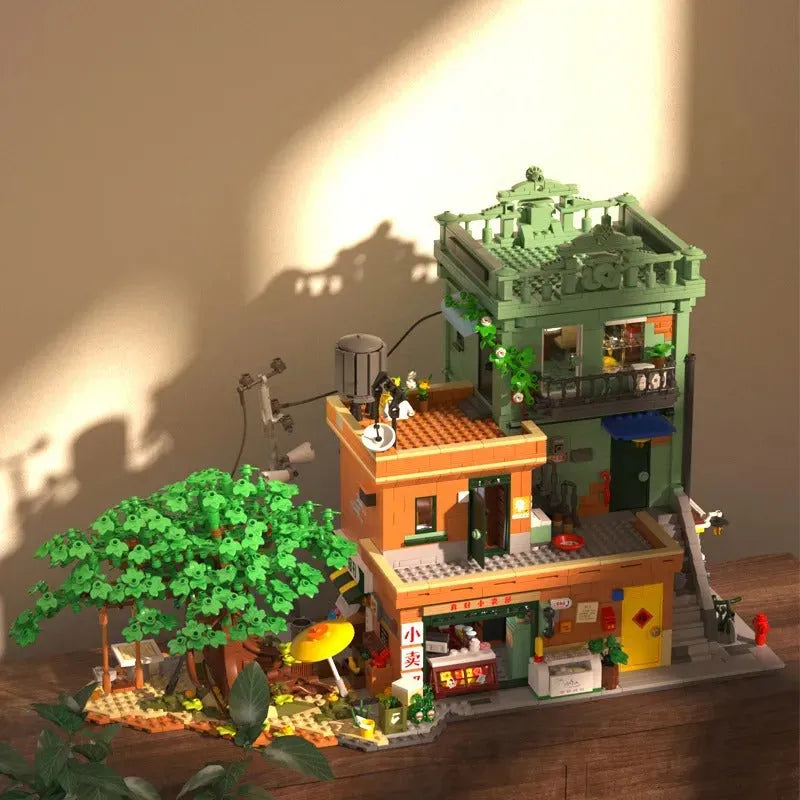 Building Blocks Creator City Expert MOC 8090 Times House Bricks Toy - 3