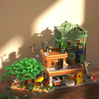 Thumbnail for Building Blocks Creator City Expert MOC 8090 Times House Bricks Toy - 3