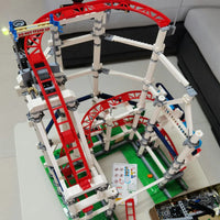 Thumbnail for Building Blocks Creator City Experts MOC 15039 Roller Coaster Bricks Toy EU - 9