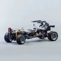 Thumbnail for Building Blocks MOC Creator Dom’s Chargers Super Racing Car Bricks Toy - 6