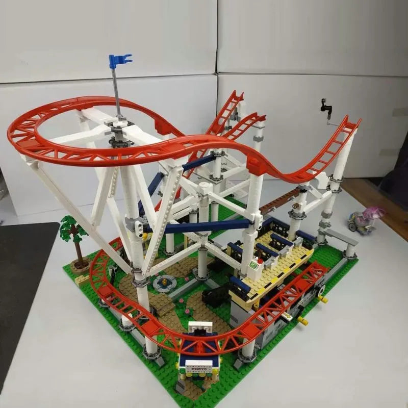 Building Blocks Creator Expert MOC 15039 City Roller Coaster Bricks Toys - 17
