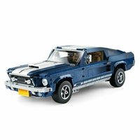 Thumbnail for Building Blocks Creator MOC Expert 21047 Mustang Car Bricks Toy - 3