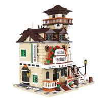 Thumbnail for Building Blocks Creator Expert MOC Boat House Diner Bricks Toy Construction Set Toys - 3