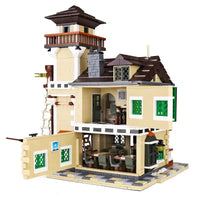 Thumbnail for Building Blocks Creator Expert MOC Boat House Diner Bricks Toy - 6