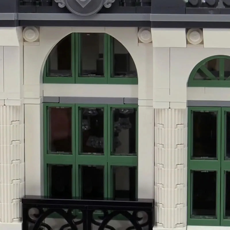 Building Blocks MOC Creator Expert City Brick Bank Bricks Toys EU - 6