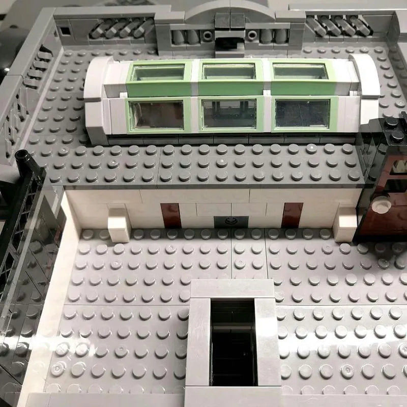 MOC Creator City Brick Bank Building Blocks Toys EU