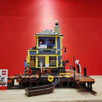 Thumbnail for Building Blocks Creator Expert MOC City Dive Shop Bricks Toy Construction Set Toys - 4