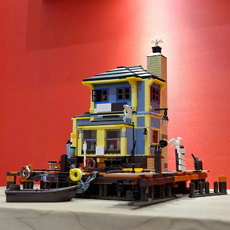 Building Blocks Creator Expert MOC City Dive Shop Bricks Toy Construction Set Toys - 5