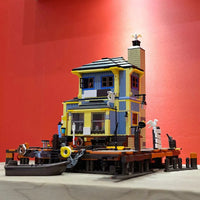 Thumbnail for Building Blocks Creator Expert MOC City Dive Shop Bricks Toy Construction Set Toys - 5