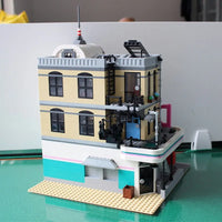 Thumbnail for Building Blocks MOC Creator Expert City Downtown Diners Bricks Toys EU Construction Set Toys - 4