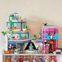 Thumbnail for Building Blocks MOC Creator Expert City Fantasy Plaza Bricks Toys Construction Set Toys - 7