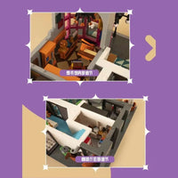Thumbnail for Building Blocks MOC Creator Expert City Fantasy Plaza Bricks Toys Construction Set Toys - 5