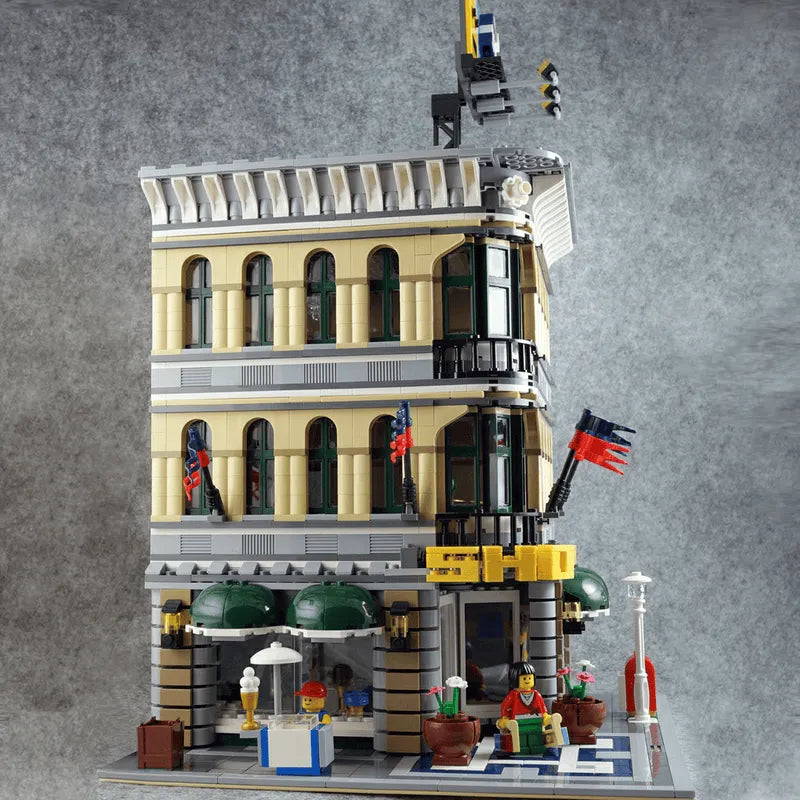 Building Blocks MOC Creator Expert City Grand Emporium Bricks Toys EU - 4