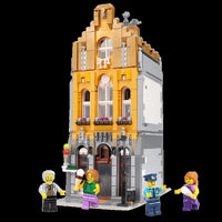Thumbnail for Building Blocks MOC Creator Expert City Ice Cream Shop Bricks Toy - 8