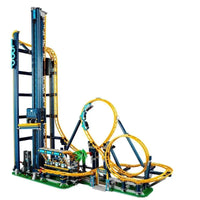 Thumbnail for Building Blocks Creator Expert MOC City Loop Roller Coaster Bricks Toy 13003 - 1
